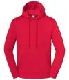 SS152 622840 Fruit of the Loom Iconic Premium Hooded Sweatshirt Red colour image